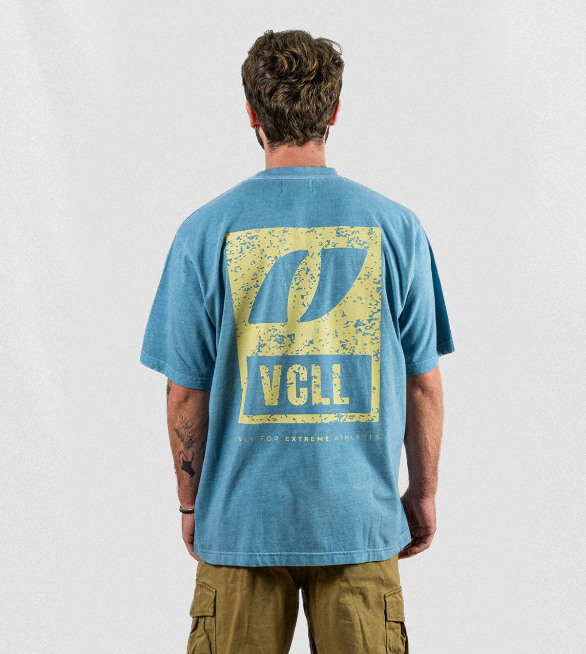 Camiseta Vercello Keels Blanca Oversize